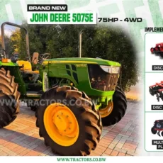 john deere 5075 tractor for sale in Botswana