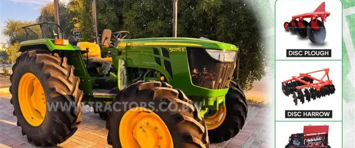 john deere 5075 tractor for sale in Botswana