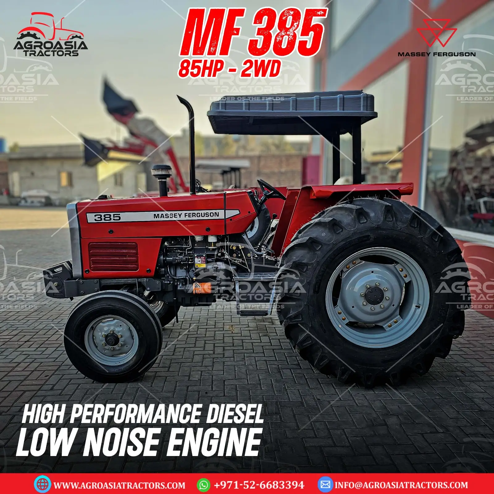 Massey Ferguson MF 385 85hp 2WD Tractors for sale