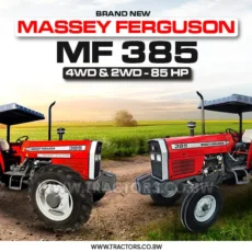 Massey Ferguson MF 385 85HP Tractor for Sale in Botswana