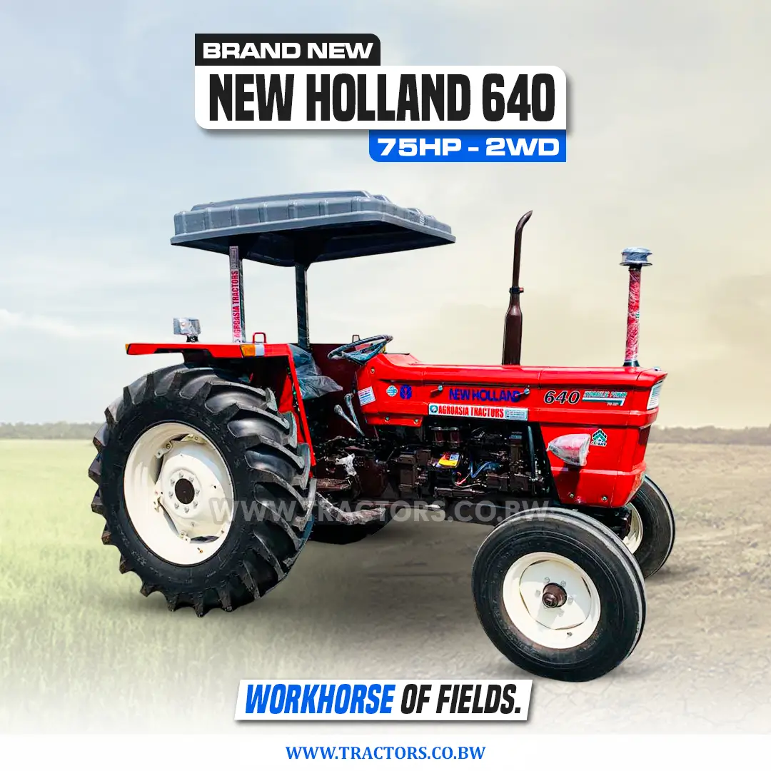 New Holland NH 640 75HP tractor for sale in Botswana