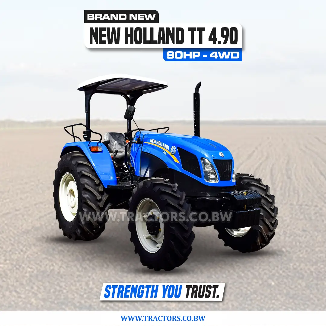 New Holland NH TT 4.90 90HP tractor for sale in Botswana