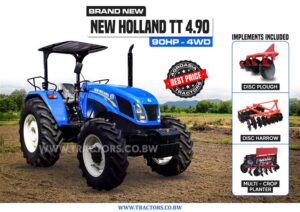 New Holland TT4.90 90hp tractor for sale in Botswana